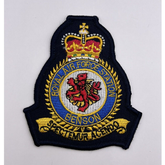 RAF Benson Station Badge Royal Air Force Squadron Machine Embroidered Patches